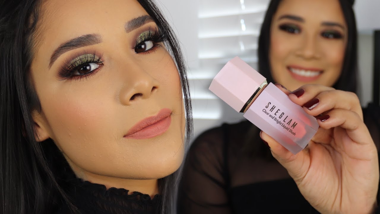 SHEGLAM Liquid Blush  Como Aplicar Rubor De Liquido 