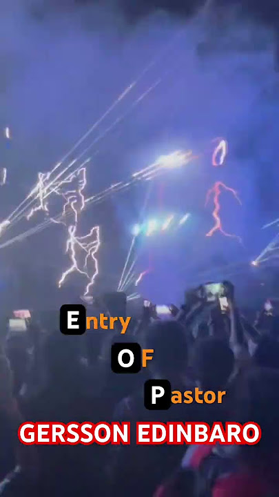 Entry Mudic & Entry Of Pastor Gersson Edinbaro | Alive Concert 2025