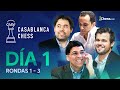 ¿Podrán Carlsen, Nakamura y Anand MEJORAR el juego de la antigua élite? | DÍA 1 Casablanca Chess