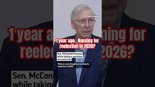 Mitch McConnell are you running for reelection in 2026?