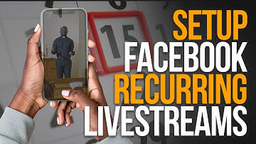 How To Create Recurring Livestreams on Facebook - An Easy Method