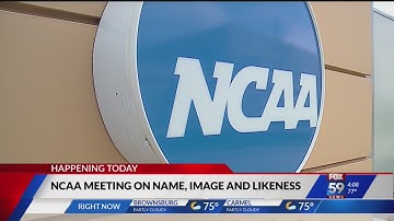 NCAA meeting on name, image, likeness