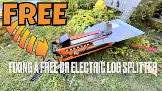 Fixing a free DR Electric Log Splitter