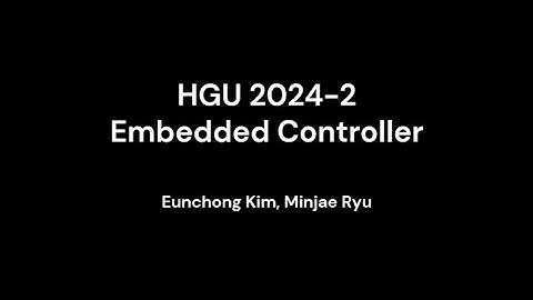 [EC 24-2] Project:  Line Tracing RC Car