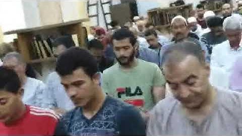 الشيخ مصطفى خميس سورة الرحمن تسجيل داخل المسجد2019