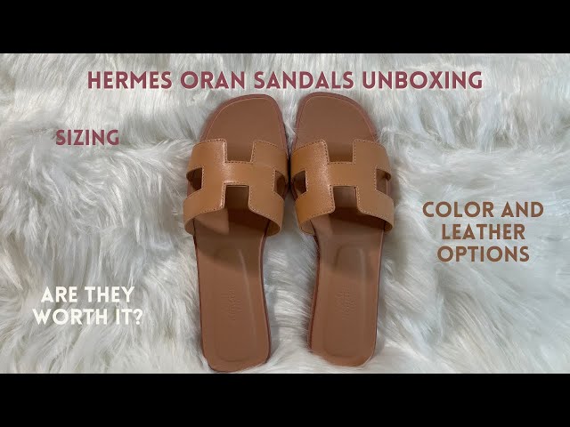Hermes Oran Sandals Review: Sizing, Color and Leather Options, and