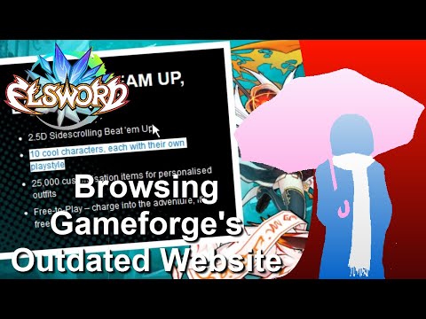 Elsword - Gameforges Outdated Website