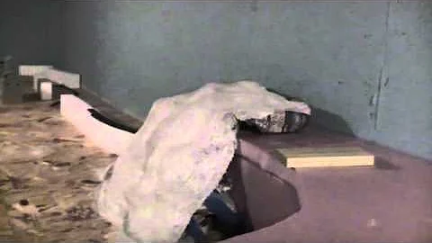 Creating mountain with Woodland Scenics plaster cloth