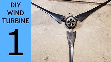 [Part 1] DIY Wind Turbine Adventure -  Everything Is Frozen But The Wind Is Blowin!