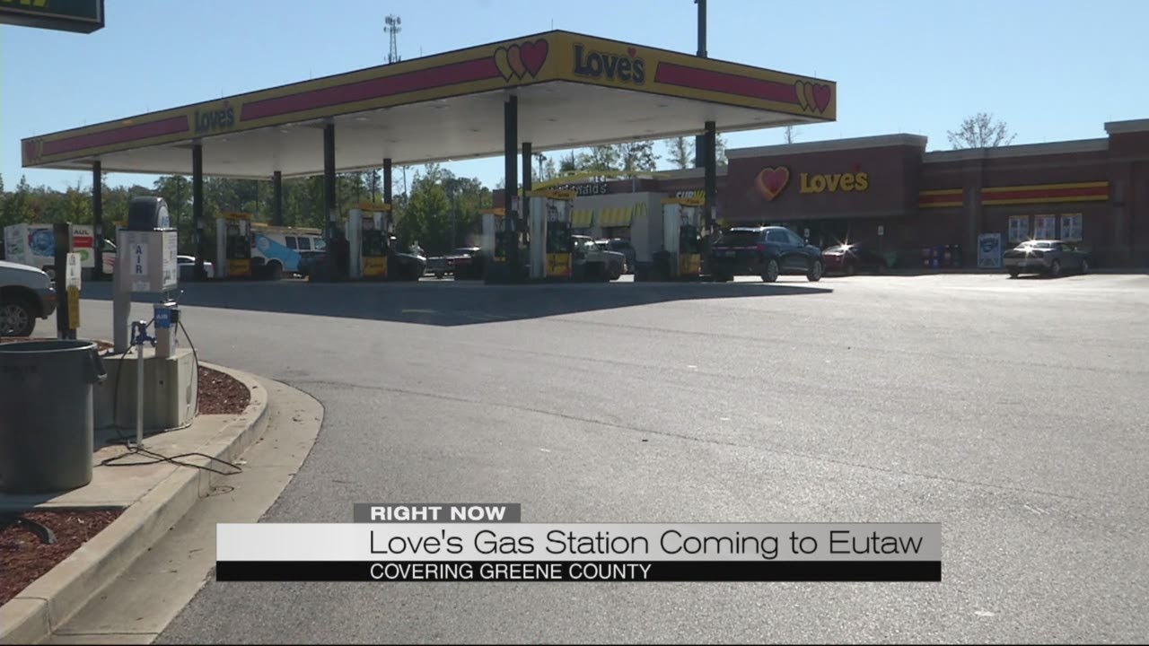 Love's Gas Station coming to Eutaw YouTube