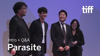 [SPOILERS] PARASITE Cast and Crew Q&A | TIFF 2019