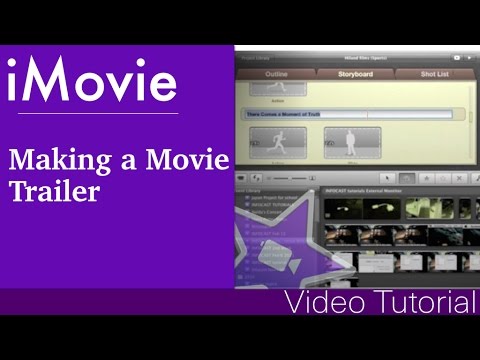how to make a movie trailer in imovie 11 youtube