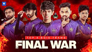 Top 5 Most Dangerous Teams in BGIS 2026 Finals