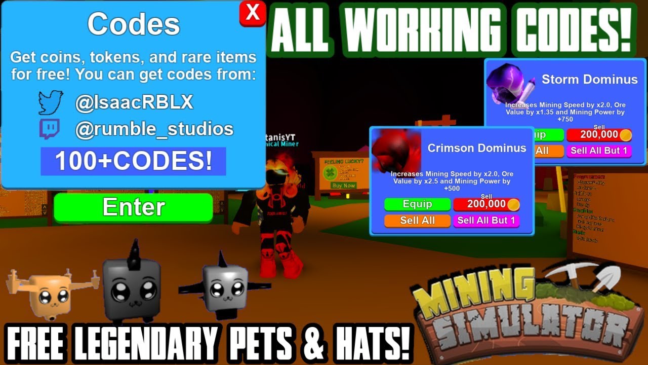 roblox mining simulator amazing adhersivekamil2 500 legendary hat cra roblox simulation amazing