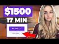 Best Way To Make $1,500 For FREE! How To Make Money Online in 2021