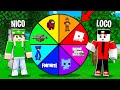 HO GIRATO LA RUOTA DEI GIOCHI su MINECRAFT!