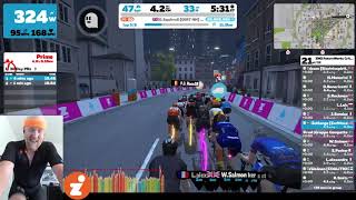 How to Race Crit City Downtown Dolphin on Zwift