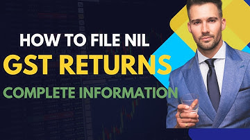 Nil GST Return Filing 2025 | GSTR 3B Nil Filing | How to file nil gst return |GST Return kaise bhare