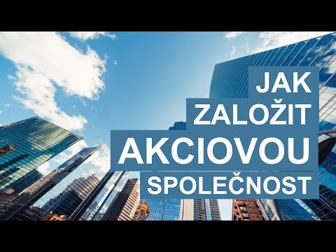 Video: Jak Opustit Akciovou Společnost