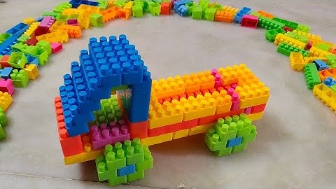 Satisfying DIY Truck ASMR/Building Blocks/block game/lego building blocks videos#asmr#buildingblocks
