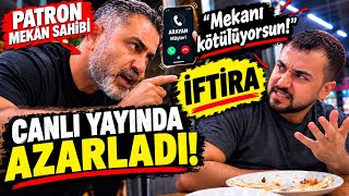 Mekandan haksız yere kavuldum. Edebsizin biri bana iftira atıp mekanı kötülediğimi söylemiş canlıda
