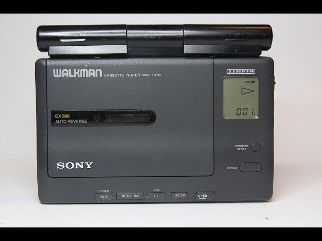 【箱付】SONY ソニー WALKMAN WM-EX90 カセットプレーヤー Sony Walkman WM-EX90 Cassette Player Auto Reverse Dolby Vintage