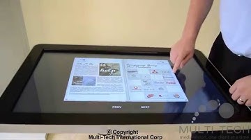 Multi-Tech Touch Table Demo