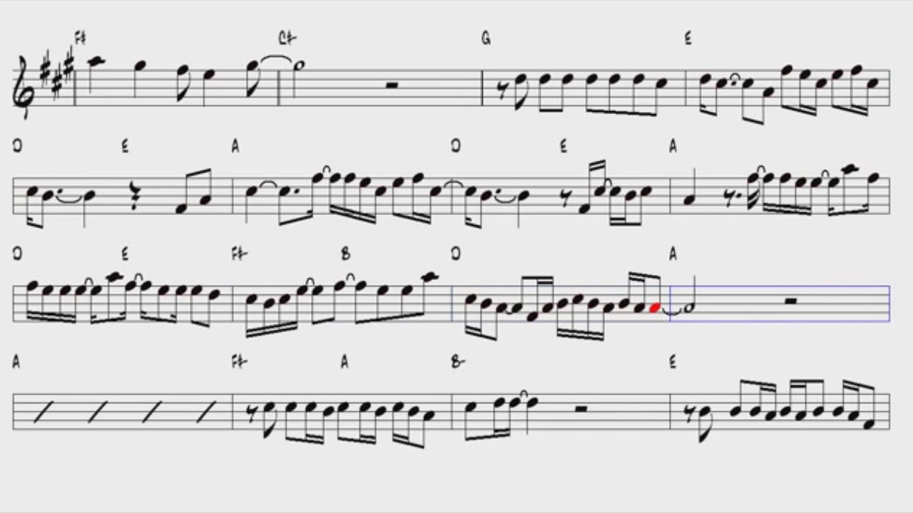 Bruno Mars- When I Was Your Man (Evanio Sax Cover)