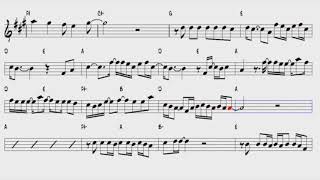 Bruno Mars- When I Was Your Man (Evanio Sax Cover)