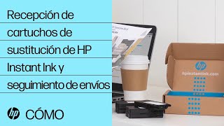 Recepción de cartuchos de sustitución de HP Instant Ink y seguimiento de envíos | HP