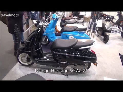 The New 2017 Peugeot Scooter Django Heritage 50 AC 2T