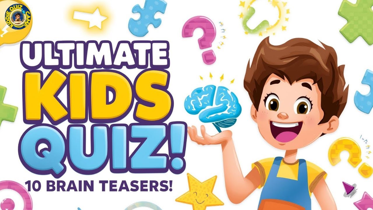 Quiz Kid Riddler 🧠 Ultimate Kids Quiz Game – 10 Mind-Blowing Riddles & Fun Brain Teasers ...