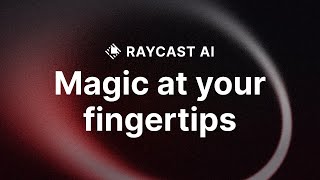 Raycast AI in 55 seconds