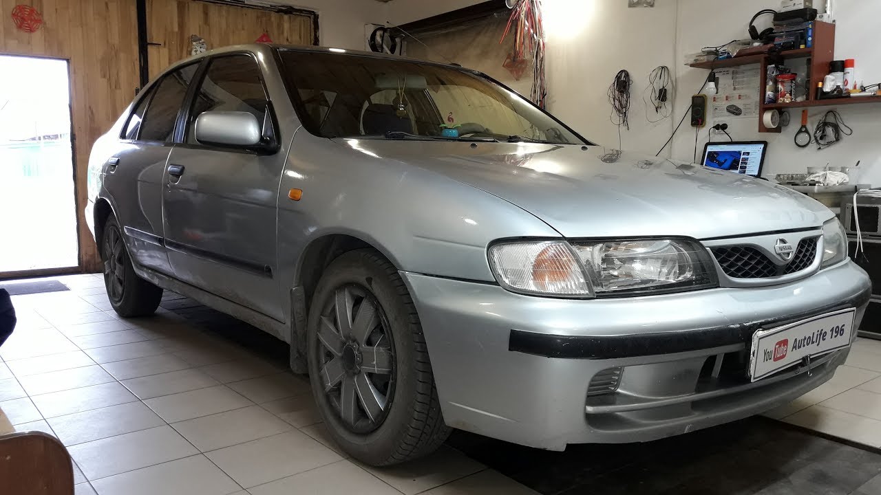 Установка ДХО Nissan Almera 1999 - YouTube