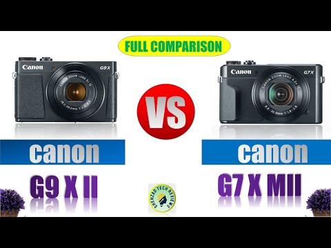 Canon Powershot G9X MARK II VS Canon Powershot G7X MII FULL 