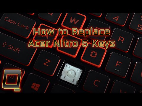 How to Replace Acer Nitro 5 Keys