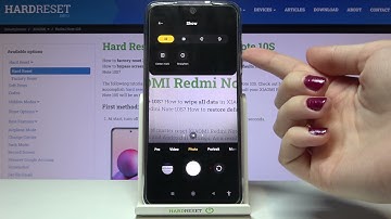 How to Use Camera Grid Lines in XIAOMI Redmi Note 10S – Turn On/Off Gridlines