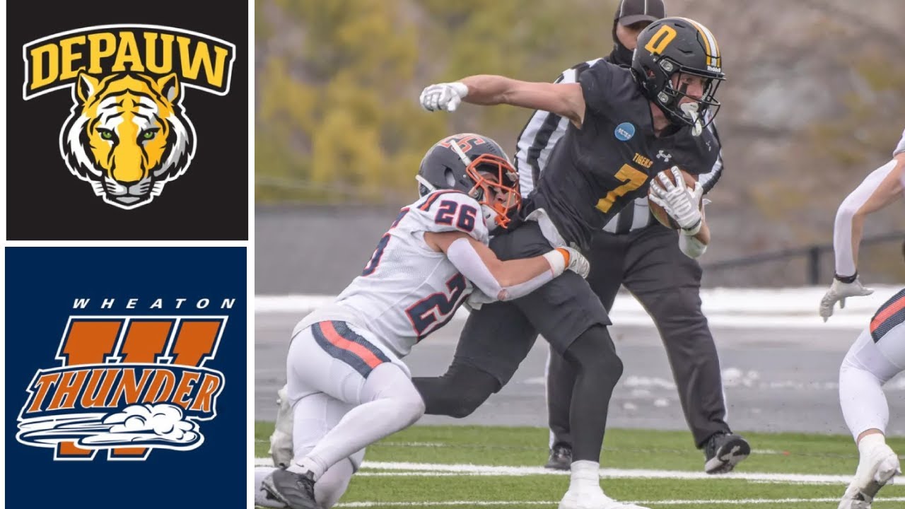 Wheaton vs DePauw Highlights | 2025 NCAA DIII Football Third Round