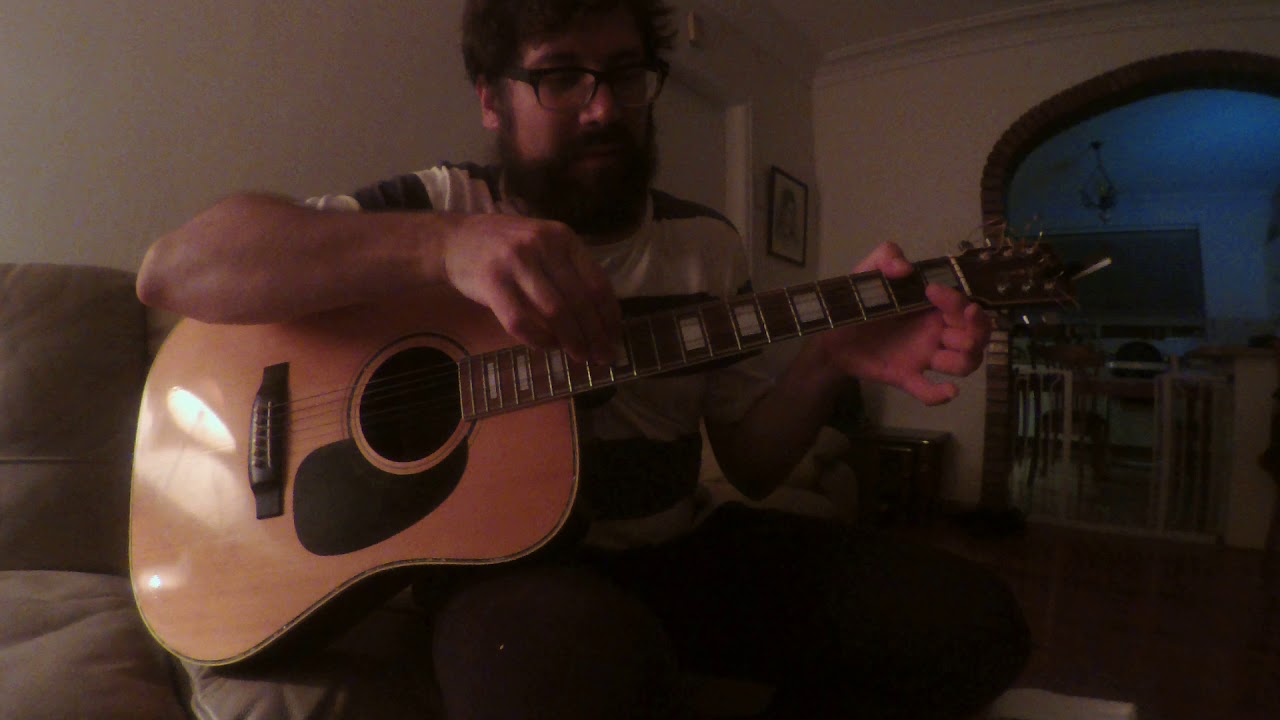 J Watson & Son WD155 - Vintage Japanese Martin Copy - Filmed with Zoom Q2N