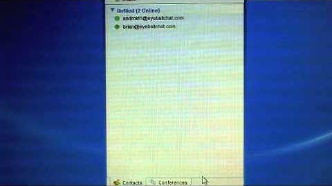 Spark IM using EyeballChat Settings