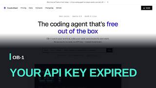 OB-1 — Free coding agent. No account, no card, no API key.
