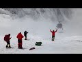 Helicopter evacuation from Everest camp 2