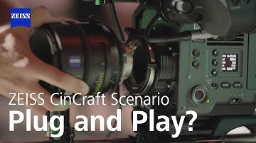 Plug & Play through lens data? | ZEISS CinCraft Scenario