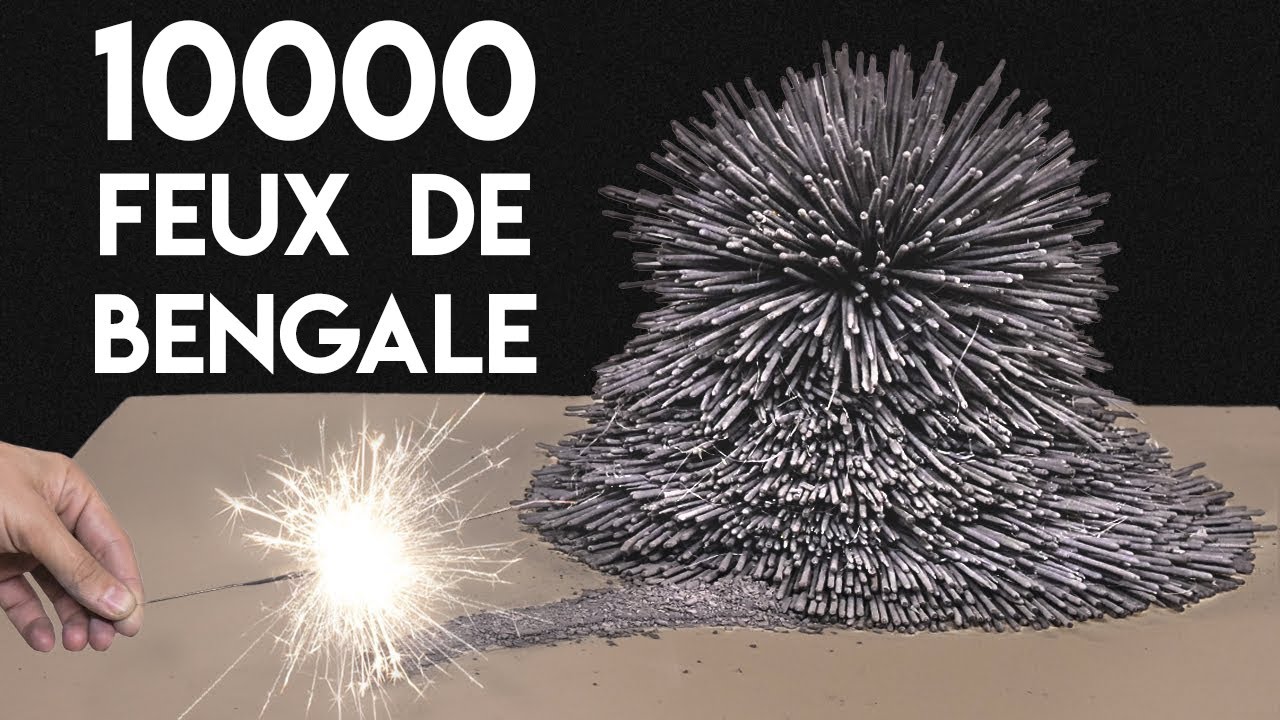 10000 FEUX DE BENGALE, Réaction en chaîneincroyable