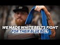 22 bjj white belts fight for a blue belt