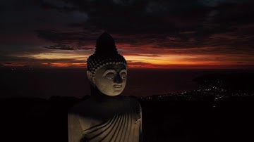 Meditation video with Lord Buddha | 4K | drones shots | #meditation #buddha