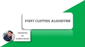Computer Graphics - Point Clipping Algorithm Bangla