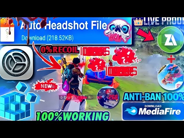 Free Fire Auto Headshot Config File🎯🌠 Macro Aimbot + No Recoil Regedit ‼️ Antiban VIP Script 👽 class=