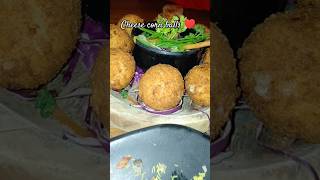 yummy food?| चीज कॉर्न बॉल? मराठी शॉर्ट marathirecipe रेसिपी recipevideo divinegirlrecipes