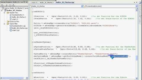 Ogre3D Draw Basic 3D Model - CreateShaderSystem and WoodPallet